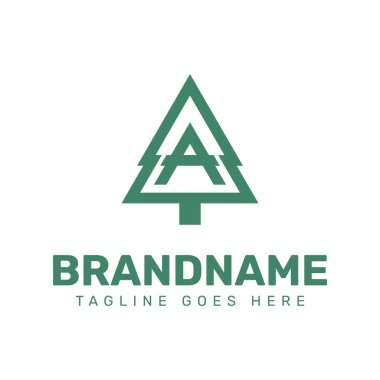 A Çam Ağacı Logosu, doğayı, büyümeyi ve çevresel uyumu simgeliyor.