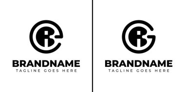 ER RE GR RG baş harfli her marka için acil servis ve GR Monogram Logosu