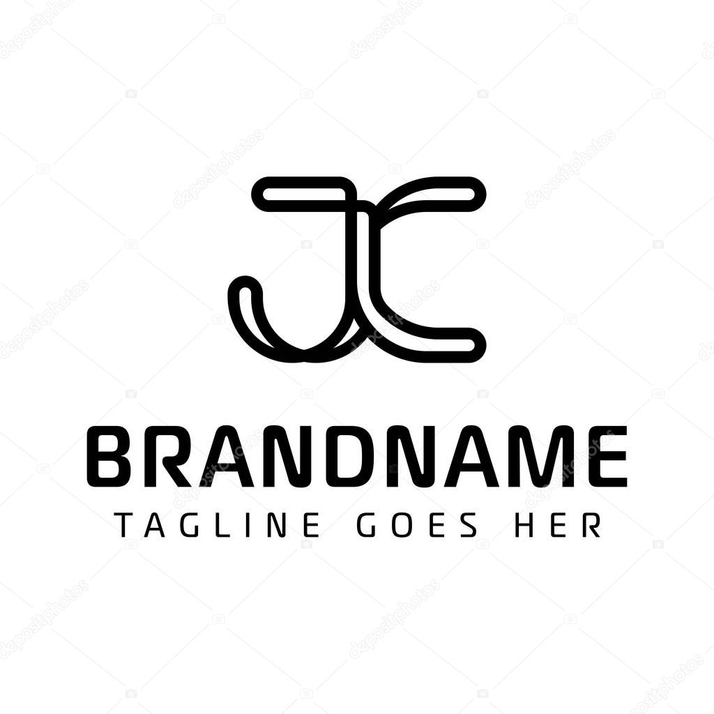 Letters JC Monogram Logo, for business with JC or CJ initials