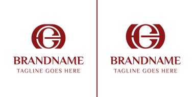 AC ve HC Monogram Logosu harfleri, AC CA HC CH baş harfli herhangi bir iş veya kimlik için