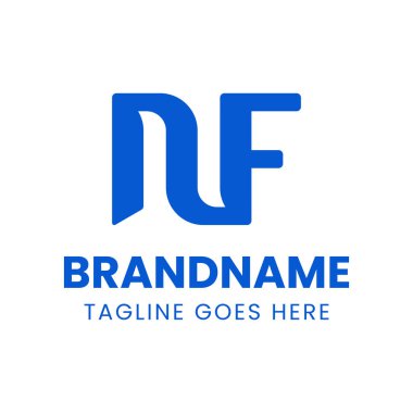 NF Monogram Logosu Harfleri, FN veya NF harfleri ile başlayan her iş için uygundur.
