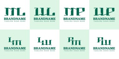 Harfler ML LM WL LW Milletvekili WP PW Monogram Logosu