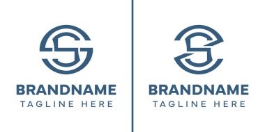 SS S ve Z Monogram Logosu harfleri, SS S ZS SZ harfleri ile başlayan her iş için uygundur.