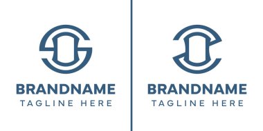 SO ve ZO Monogram Logosu, So OS OZ baş harfleri olan her iş için uygundur.