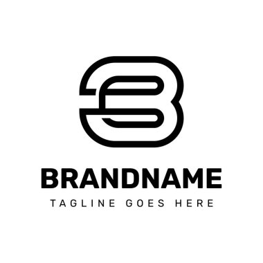 CB Monogram Logosu harfleri, BC veya CB baş harfleri olan her marka için uygundur