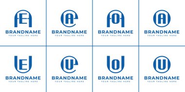 AE EA AO OA AB UO OU Logo Monogramı