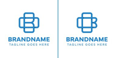 BO ve OB + Tıbbi Logo harfleri, sağlık, bakım ve dengeyi simgeliyor.