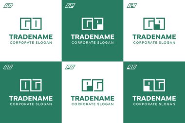 Harfler OG GP GQ QG Meydanı ve Dinamik Logo Ayarları