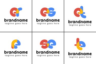 Mektuplar, eğlenceli, enerjik ve neşeli bir logoyu temsil eder.