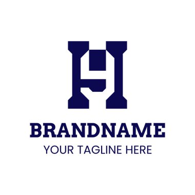 HY Monogram Logosu harfleri, YH veya HY harfleri olan her marka için uygundur.