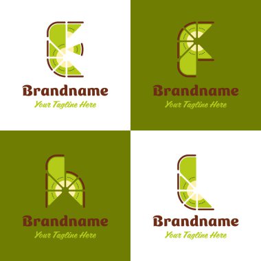 E F H L Kiwi Meyve Logosu, tazeliği, eğlenceyi ve yaratıcılığı simgeliyor