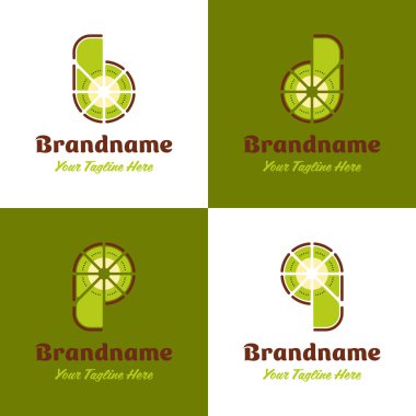 B D P Q Kiwi Meyve Logosu, tazeliği, eğlenceyi ve yaratıcılığı simgeliyor.