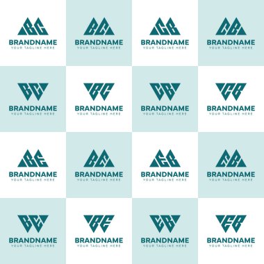 MBC WBC MBE BC BE BE Logo Seti, herhangi bir iş için uygun