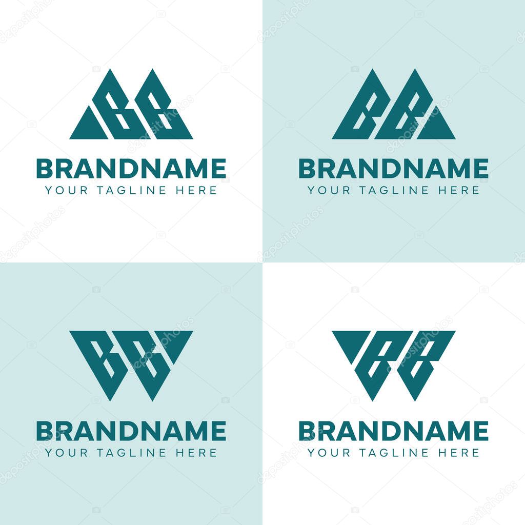 Letters MBB WBB BB Logo Set, suitable for any business