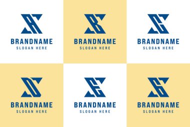 SA SB SC SD SG Logo Set, SA AS SB BS SC CS SD SE ES SG GS Baş harfleri