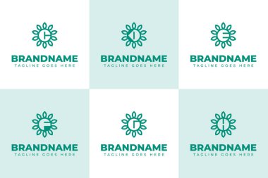 C D E F G H Doğa Logosu Kümesi, büyüme, uyum ve sürdürülebilirliği sembolize eder.