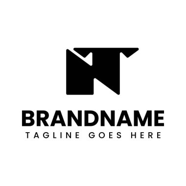 NT Monogram Logosu harfleri, NT veya TN harfleri olan her marka için uygundur.