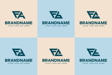 FA FB FC FD FE FT Üçgen Logosu, FA PB PD PE baş harfleri