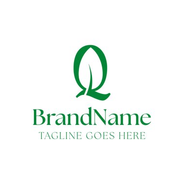 Yaprak, doğa, bitki, ekoloji veya Q harfiyle başlayan çevreyle ilgili işler için uygun Q harfi.