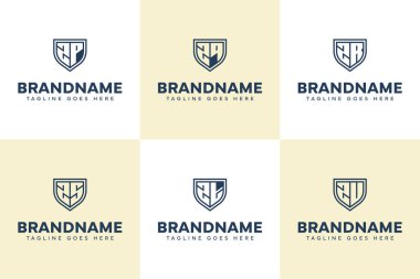 ZP ZQ ZR ZS ZT ZU Kalkan Hattı Logosu, PZ QZ RZ SZ UZ Baş harfleri için