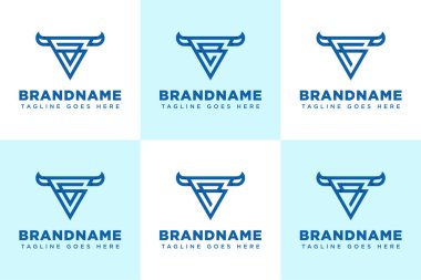 Harfler GA GE GG GP GQ Bull Üçgeni Logosu, gücü, hırsı ve istikrarı simgeliyor.