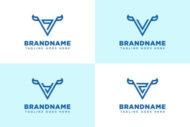 Harfler VV VY VY Bull Üçgen Logosu, gücü, hırsı ve istikrarı simgeliyor.