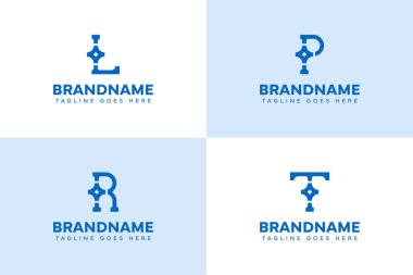 Harf L R T Star Logo Set, hırsı, başarıyı ve yaratıcılığı simgeliyor