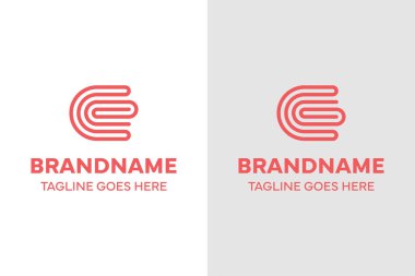 CE veya CG Kağıt Ataç Logosu, bağlantıyı, organizasyonu ve yaratıcılığı sembolize eder