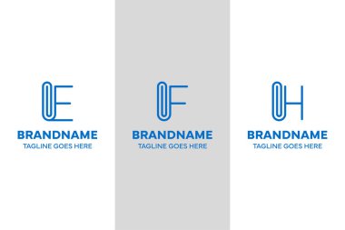 E F H Kağıt Ataç Logosu, bağlantıyı, organizasyonu ve yaratıcılığı simgeliyor