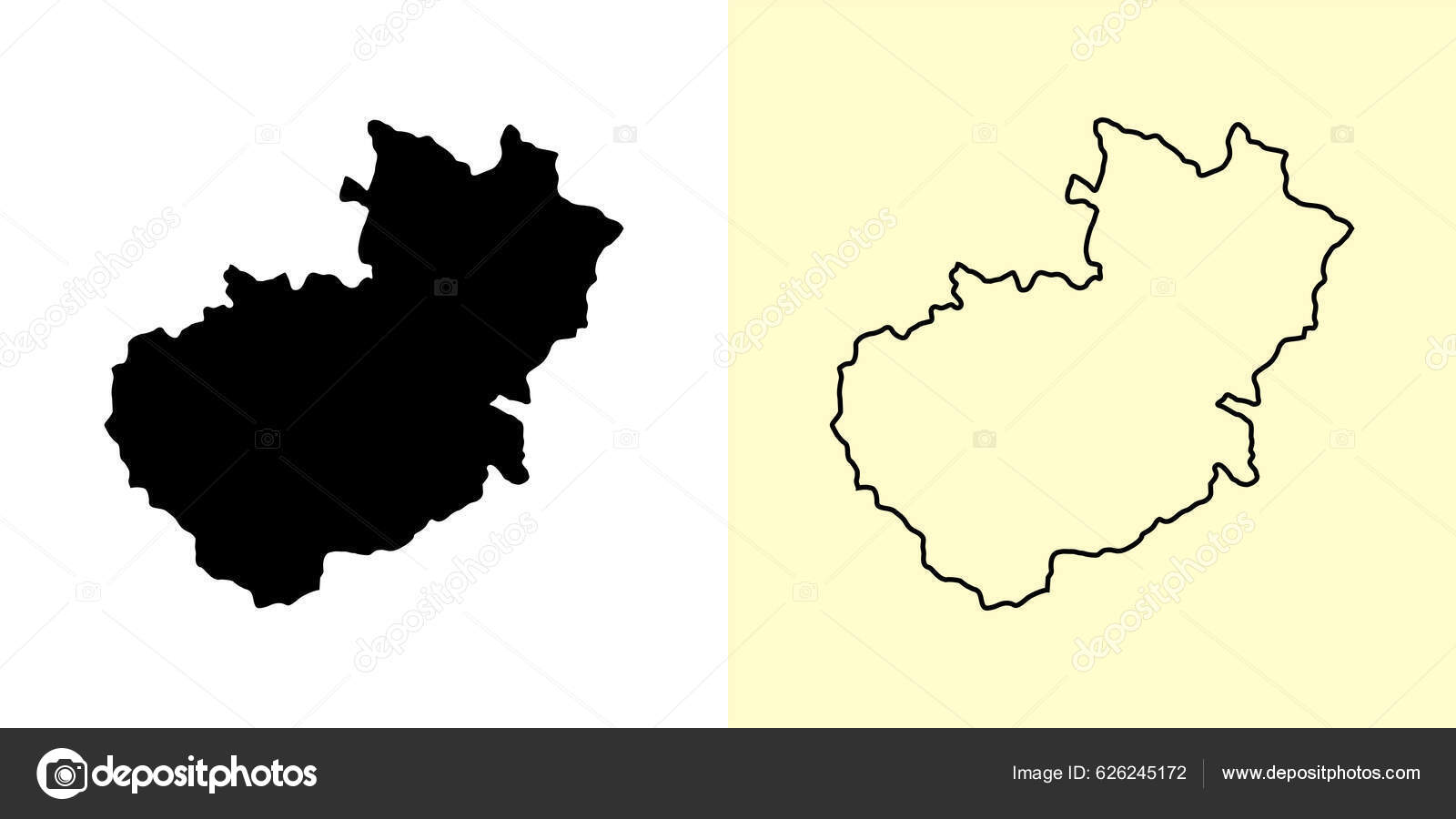 Santiago Mapa República Dominicana Américas Diseños Mapas Rellenos