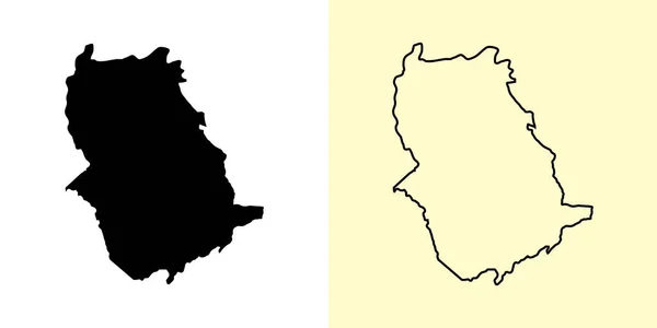 Amazonas Mapa Venezuela Américas Diseños Mapas Rellenos Esquemáticos Ilustración Vectorial — Vector de stock