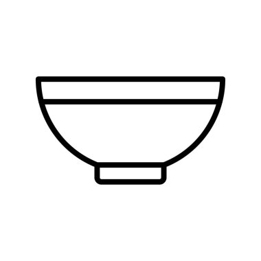 Kase ikonu. Tasarım biçimi beyaz arkaplanda izole edildi