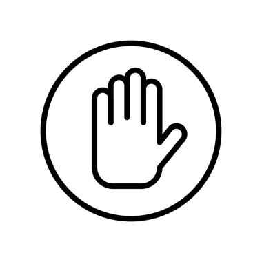 Blok simgesi. Tasarım biçimi beyaz arkaplanda izole edildi