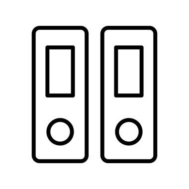 cilt simgesi. Tasarım biçimi beyaz arkaplanda izole edildi