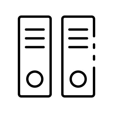 cilt simgesi. Tasarım biçimi beyaz arkaplanda izole edildi