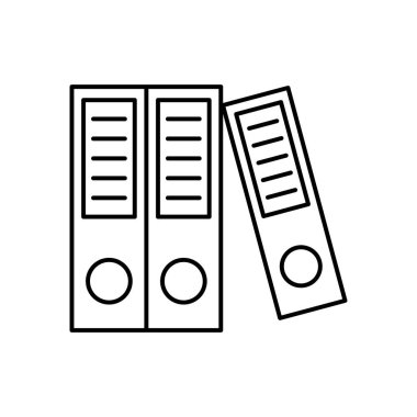 cilt simgesi. Tasarım biçimi beyaz arkaplanda izole edildi