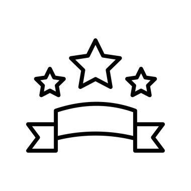 Sancak simgesi. Tasarım biçimi beyaz arkaplanda izole edildi