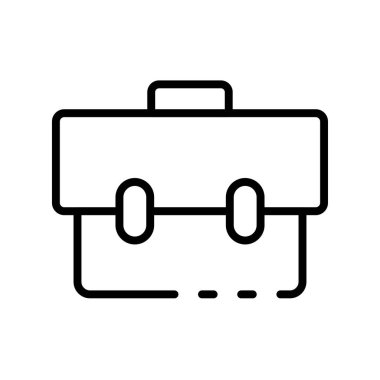 torba simgesi. Tasarım biçimi beyaz arkaplanda izole edildi