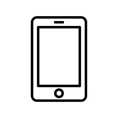 Hücresel ikon. Tasarım biçimi beyaz arkaplanda izole edildi