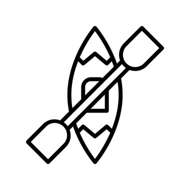 Kano ikonu. Tasarım biçimi beyaz arkaplanda izole edildi