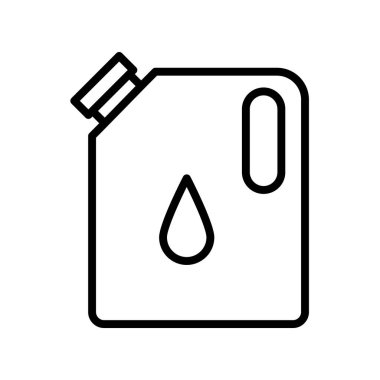 konserve ikonu. Tasarım biçimi beyaz arkaplanda izole edildi