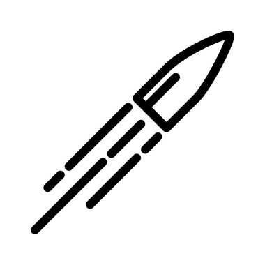 Kurşun ikonu. Tasarım biçimi beyaz arkaplanda izole edildi