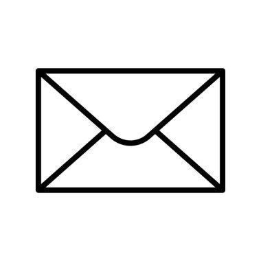 İletişim simgesi. Tasarım biçimi beyaz arkaplanda izole edildi