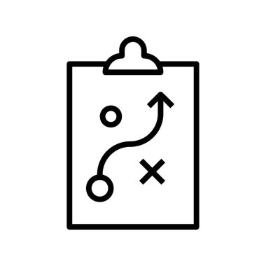 Pano simgesi. Tasarım biçimi beyaz arkaplanda izole edildi