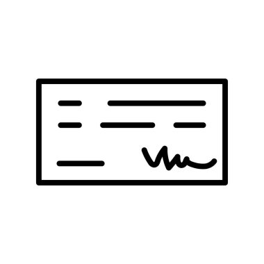 Hesap simgesi. Tasarım biçimi beyaz arkaplanda izole edildi