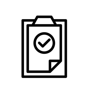 Simge kontrol ediliyor. Tasarım biçimi beyaz arkaplanda izole edildi