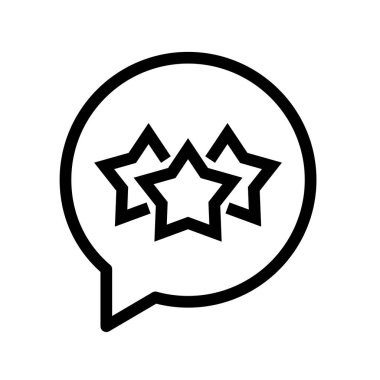 Sohbet ikonu. Tasarım biçimi beyaz arkaplanda izole edildi