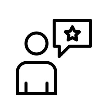 Sohbet ikonu. Tasarım biçimi beyaz arkaplanda izole edildi