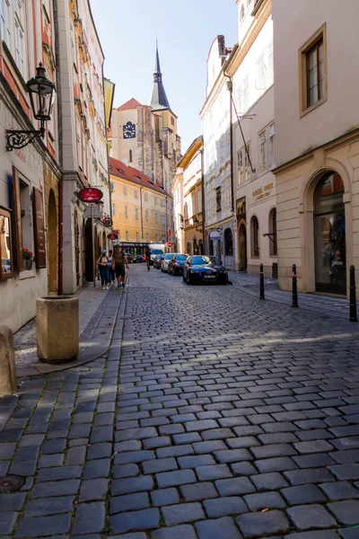 stock image Old city of Prague. Czech Republic.Picturesque summer view. old architecture.