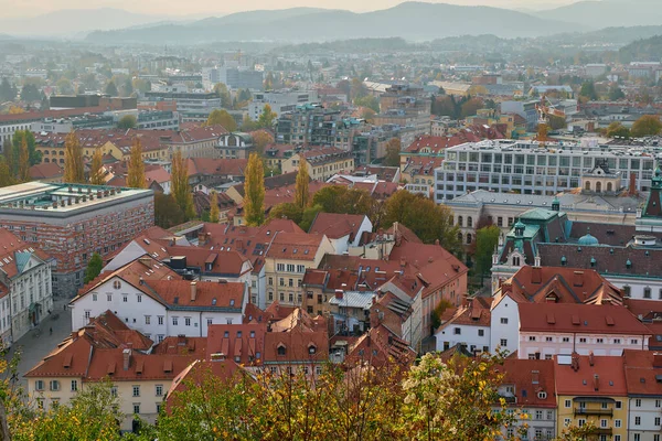 Ljubljana Ljubljana Castle Словенська Ljubljanski Grad — стокове фото